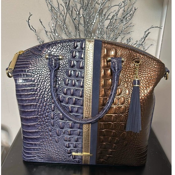 Brahmin Large Duxbury  Andestite Orba Satchel - Picture 1 of 1